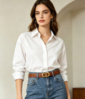 Howswet Women's Chic Brown Button Belt