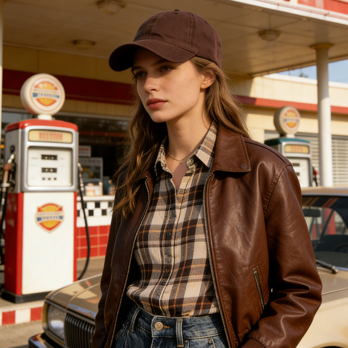 HOWSWET Women's Classic Baseball Cap Casual Fashion Outstanding  Hat